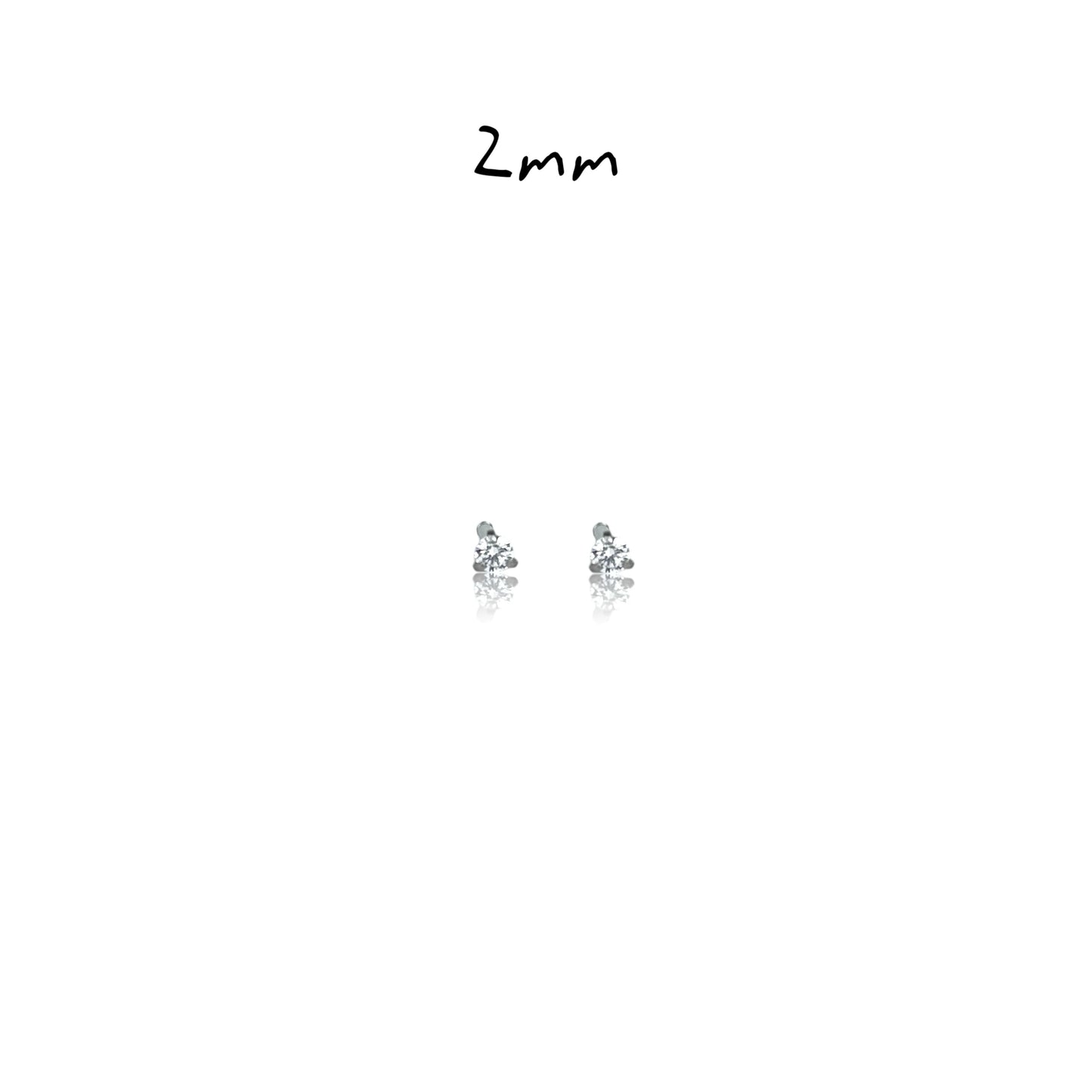 基本款單鑽【經典白】