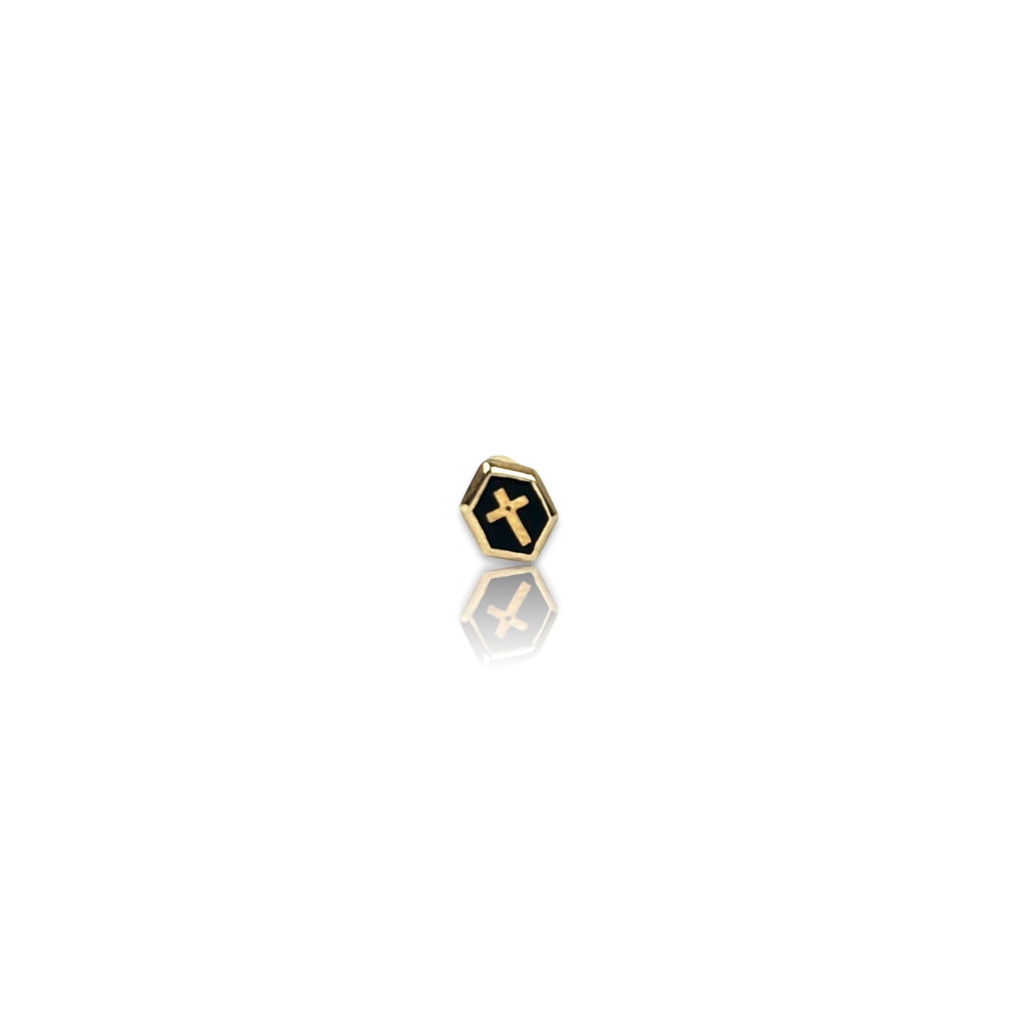 14K 黑十字